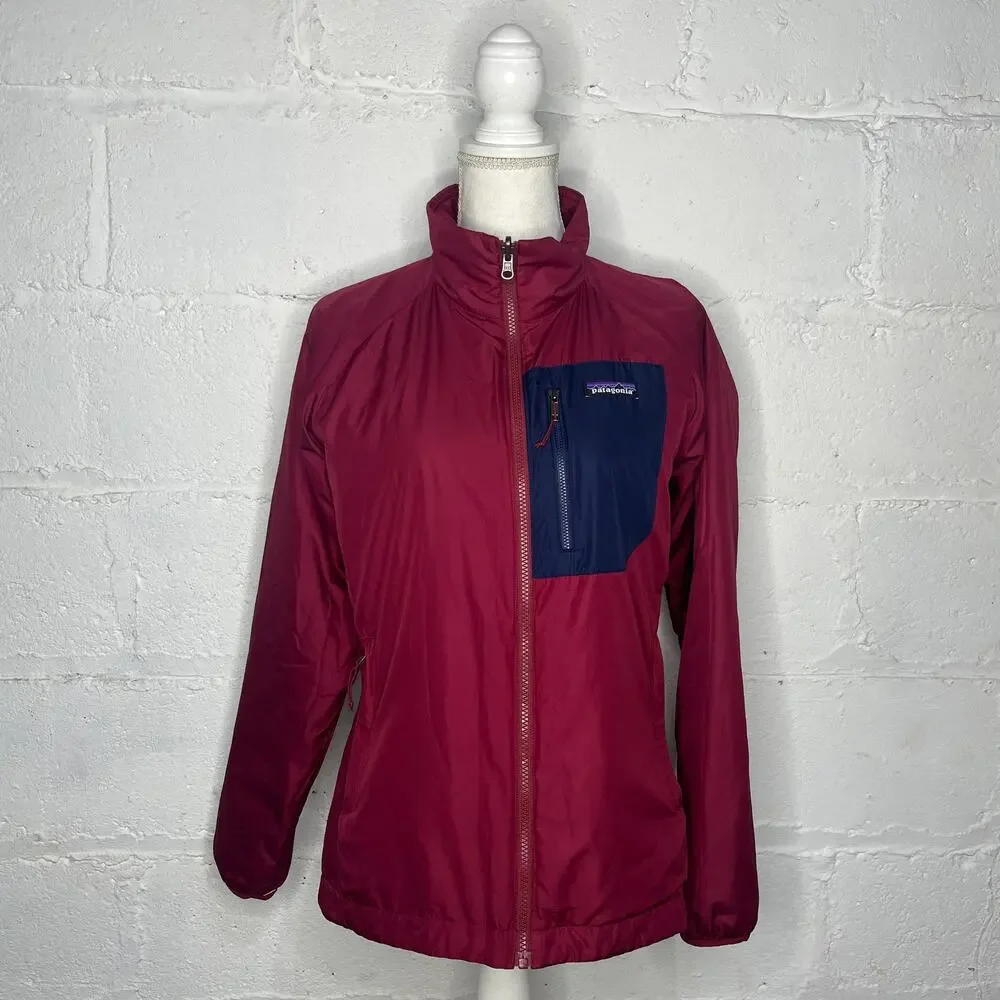Patagonia Women's Red Snowbelle Reversible Quilted Jacket Liner  Size Small - Picture 3 of 10